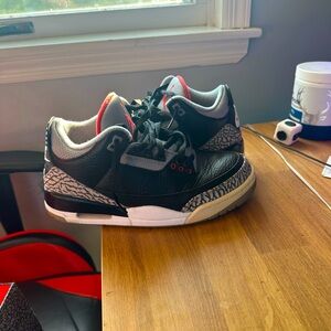 Jordan 3 Black cement